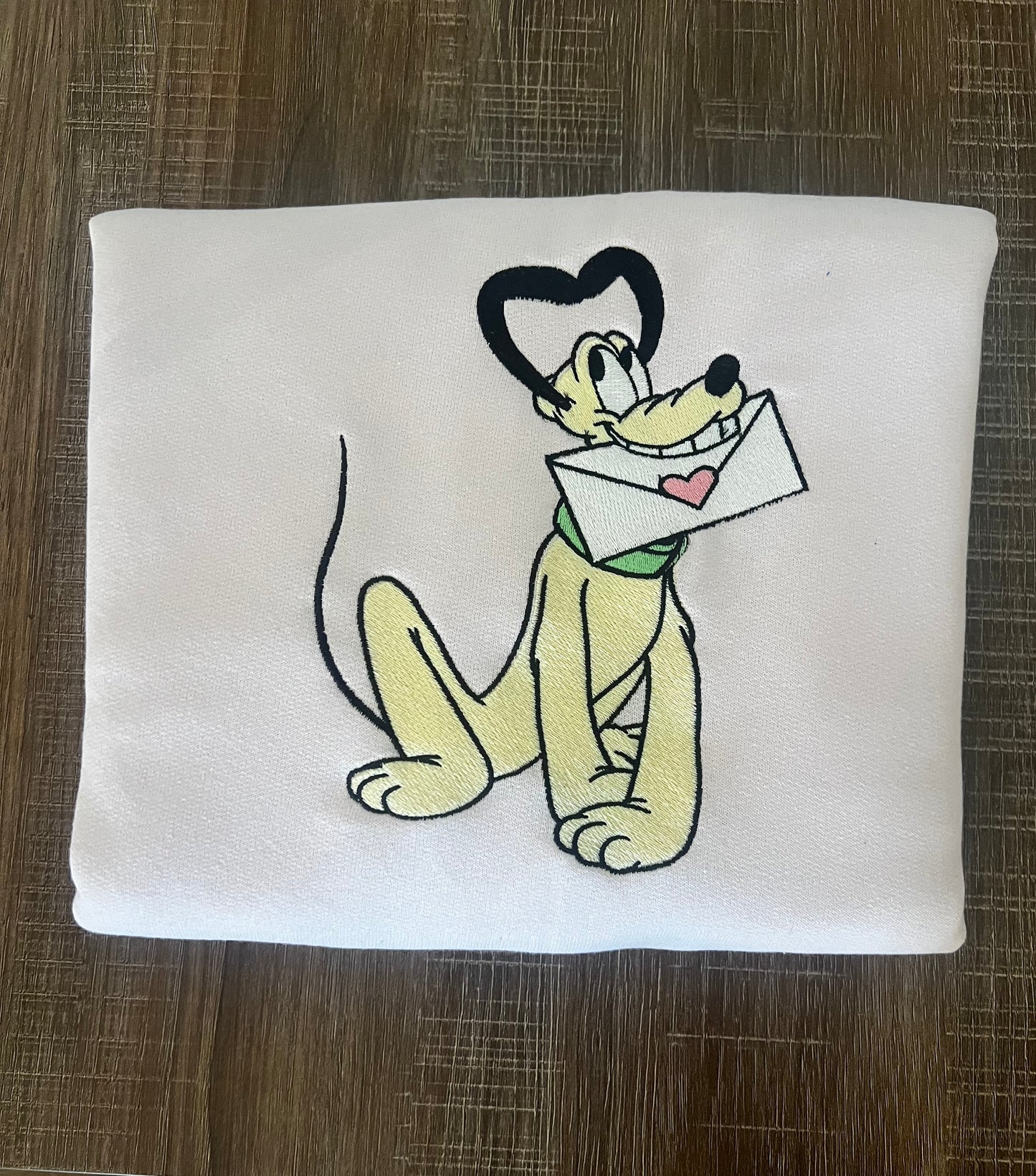 Puppy Love Embroidered Crewneck