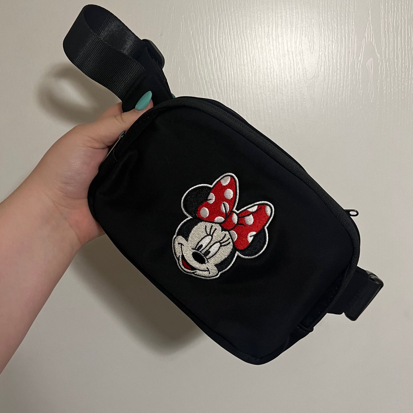 Minnie Mouse Embroidered Fanny Pack