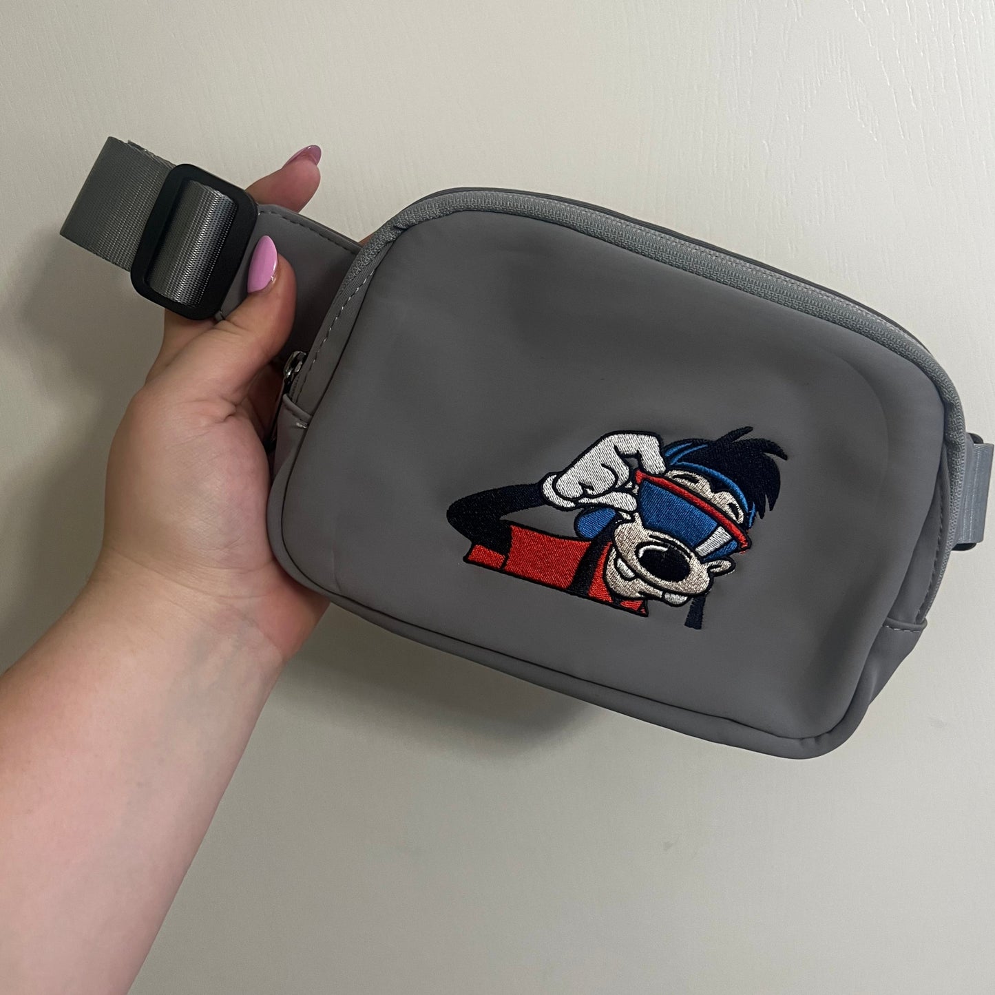Max Goof Embroidered Fanny Pack