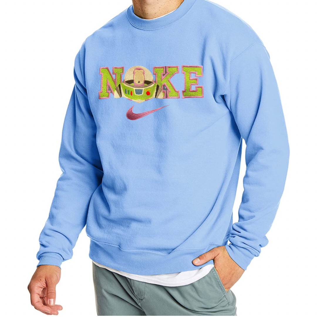 Space Ranger Embroidered Crewneck