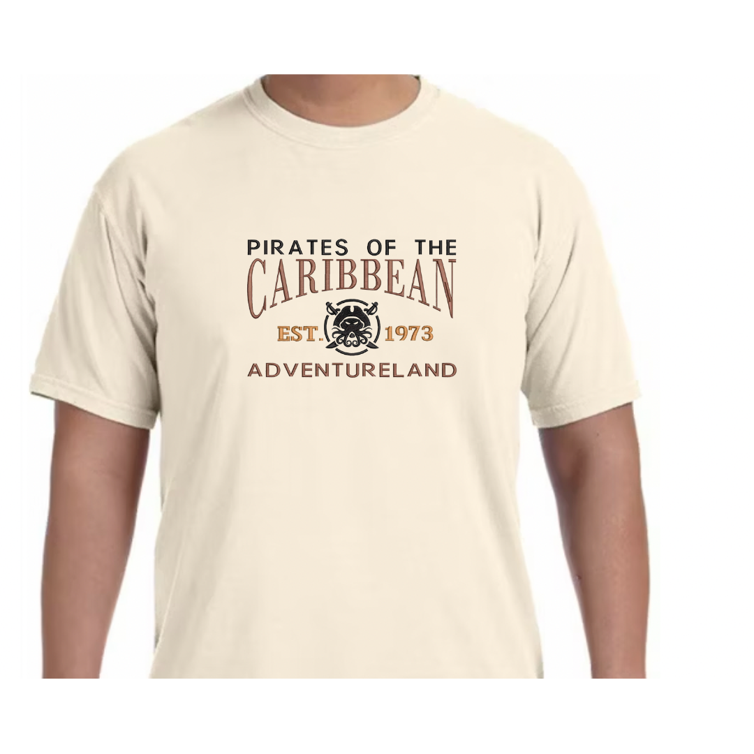 Pirates Embroidered T-Shirt