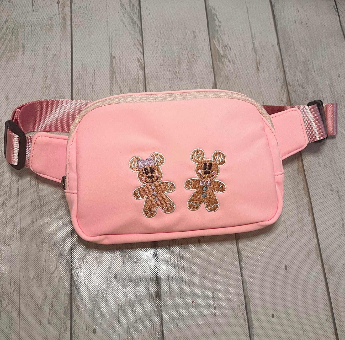 Gingy Duo Embroidered Fanny Pack