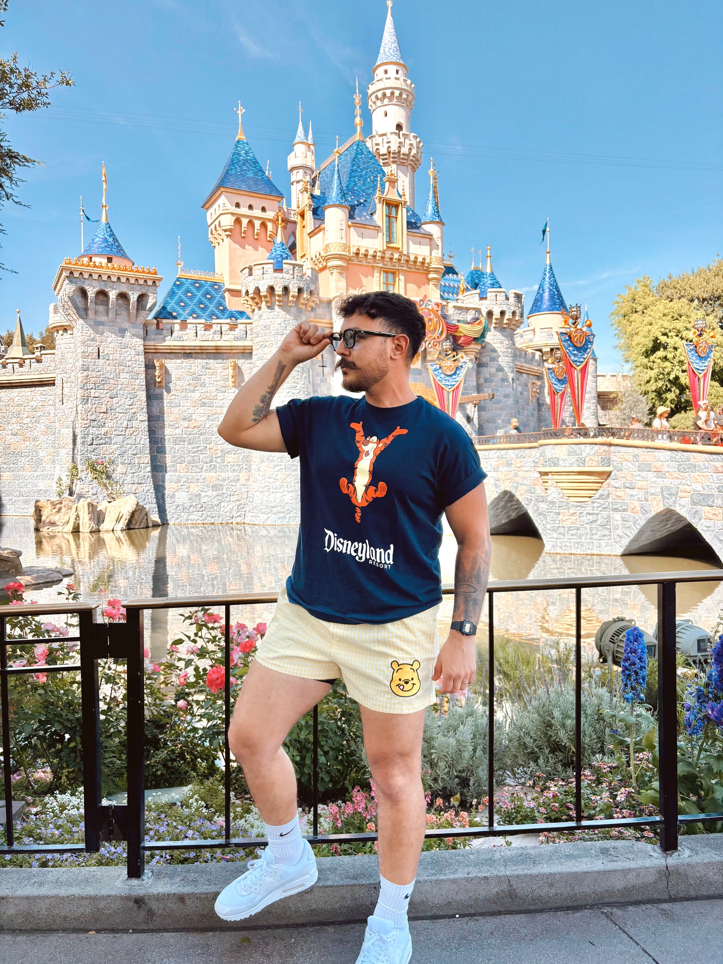 Winnie the Pooh Embroidered Boxer Shorts