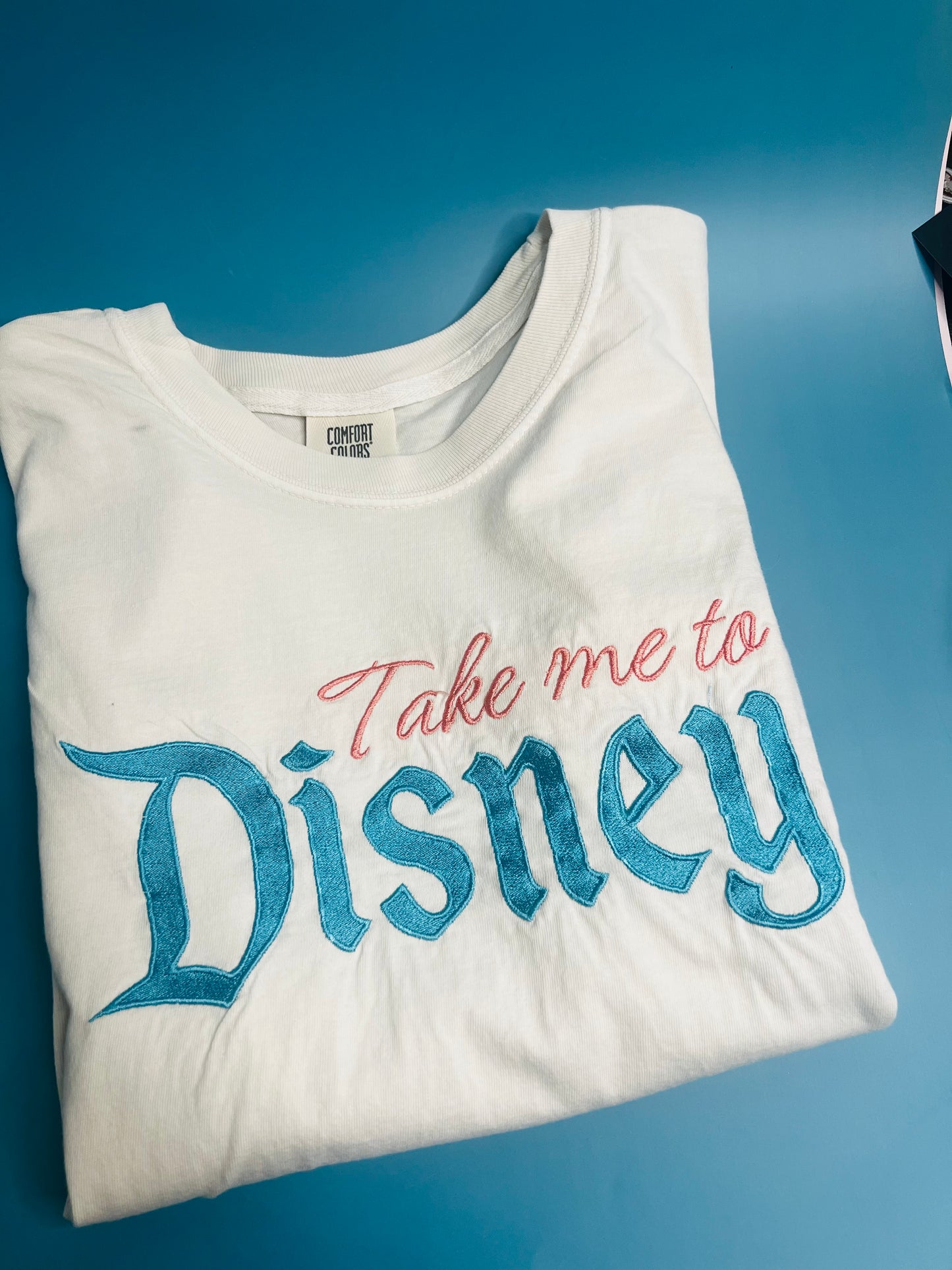 Take me to Disney Embroidered Crewneck