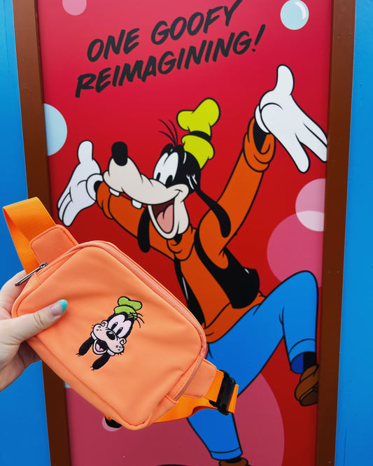 Goofy Embroidered Fanny Pack