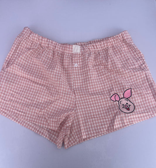 Piglet Embroidered Boxer Shorts