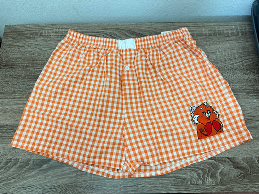 Turning Red Embroidered Boxer Shorts