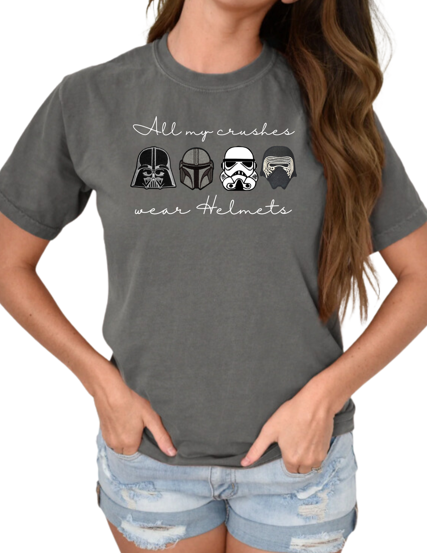 All My Crushes Wear Helmets T-Shirts