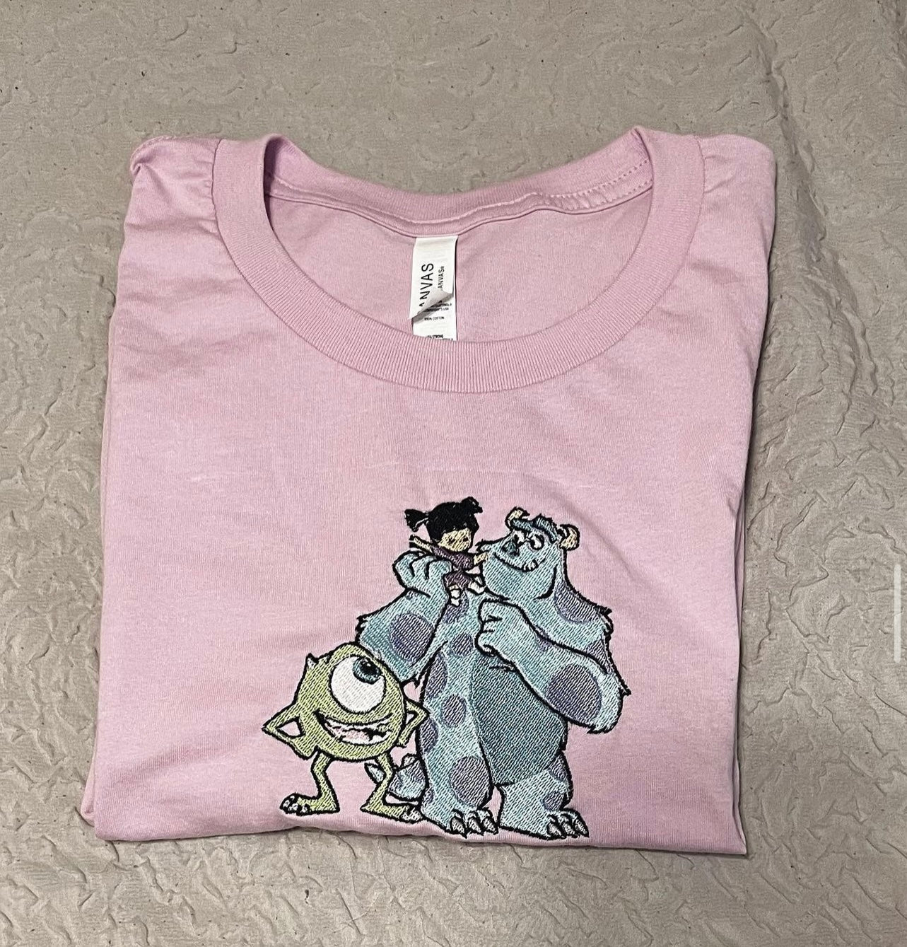 Monsters Embroidered T-Shirt