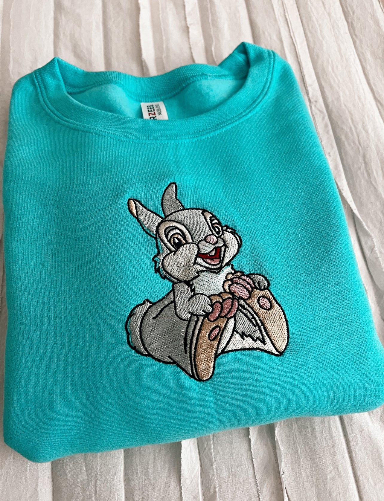 Thumper Embroidered Crewneck
