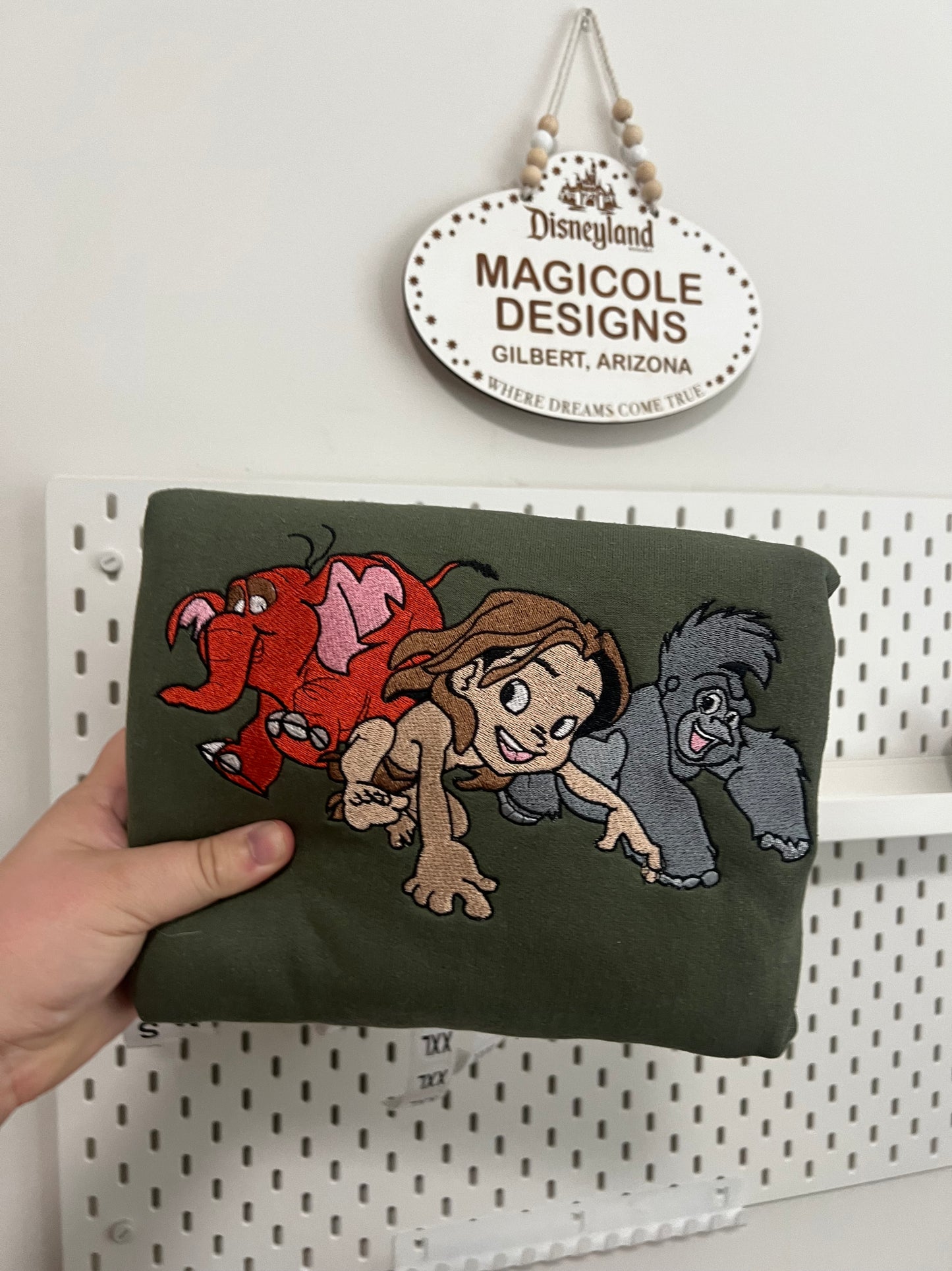 Tarzan Embroidered Crewneck