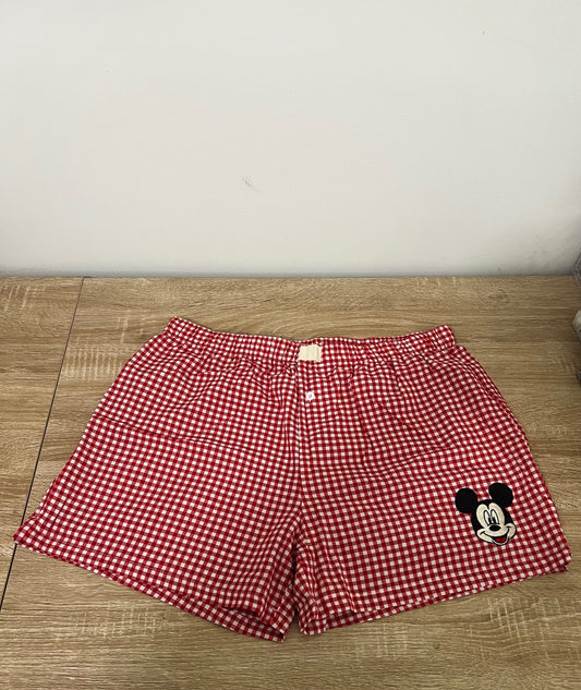 Mickey Mouse Embroidered Boxer Shorts