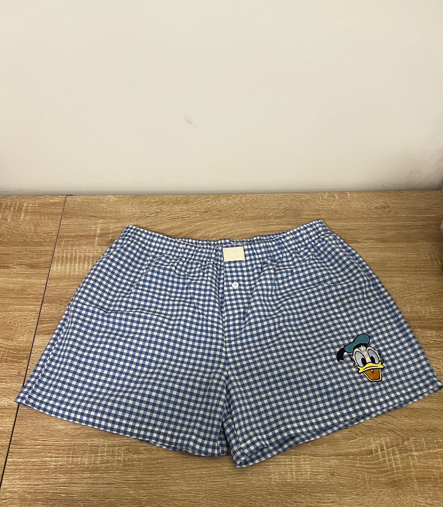 Donald Duck Embroidered Boxer Shorts
