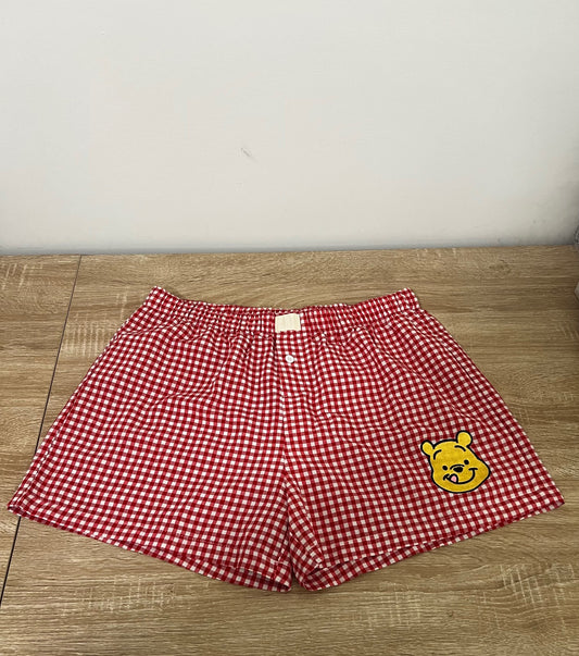 Winnie the Pooh Embroidered Boxer Shorts