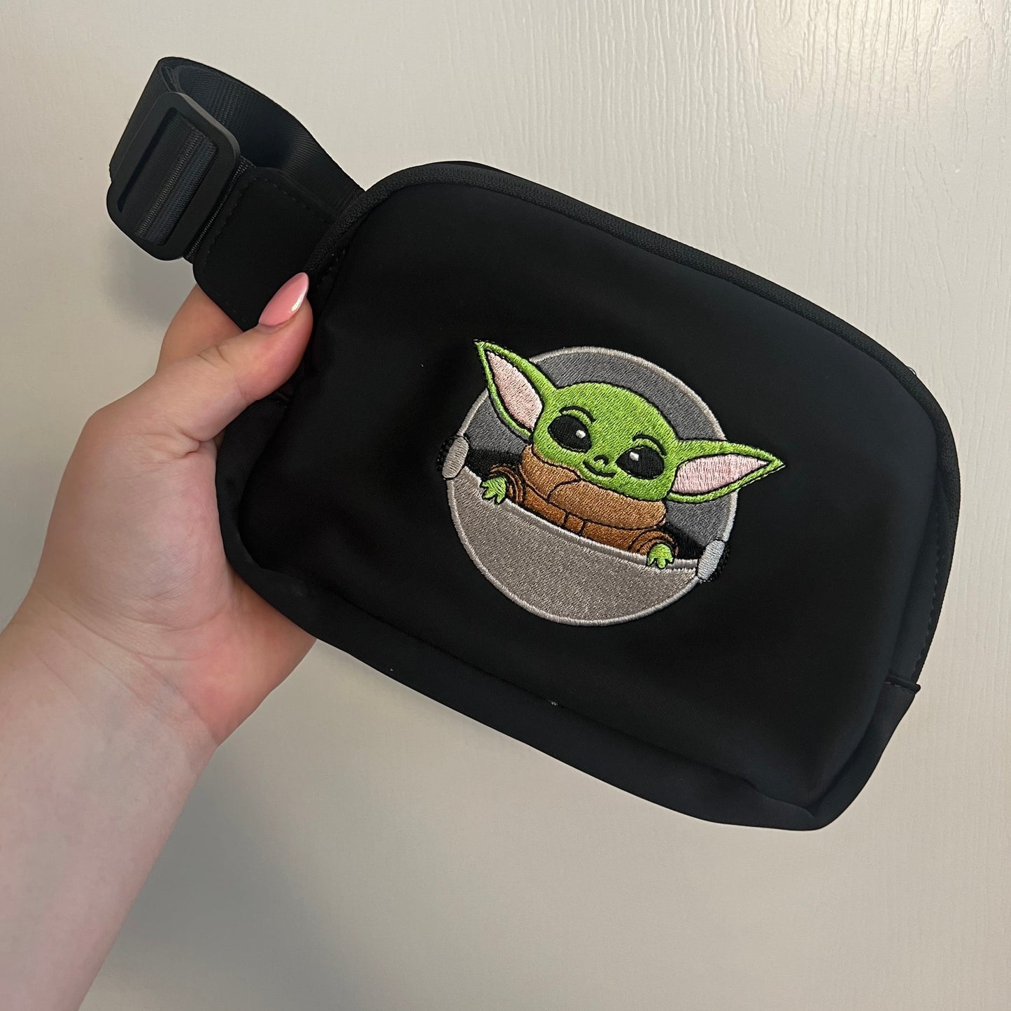 Grogu Embroidered Fanny Pack