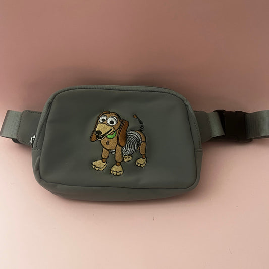 Slinky Dog Embroidered Fanny Pack