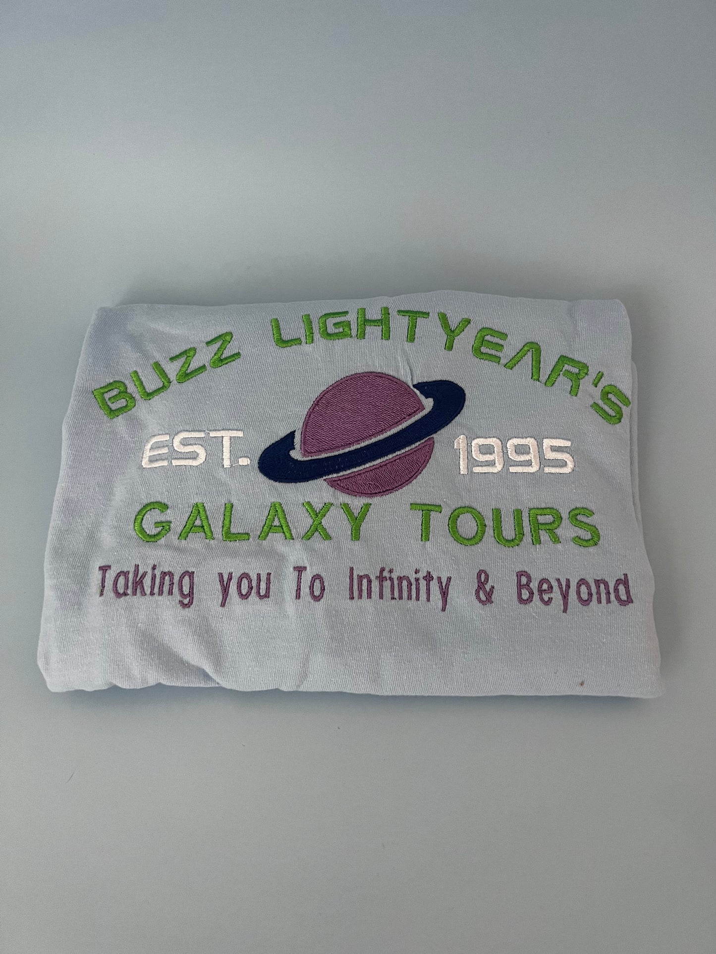 Space Adventure Embroidered T-Shirt