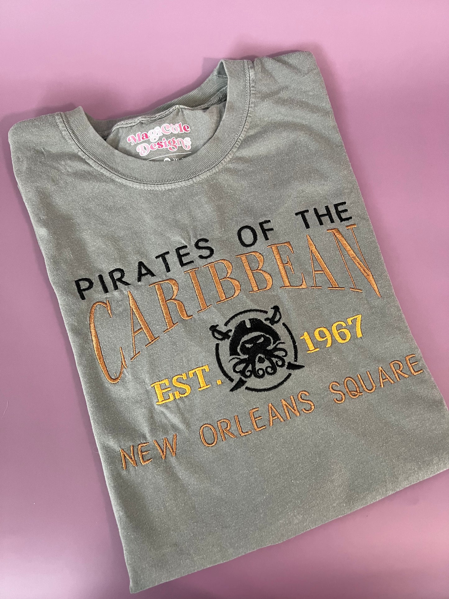 Pirates Embroidered T-Shirt