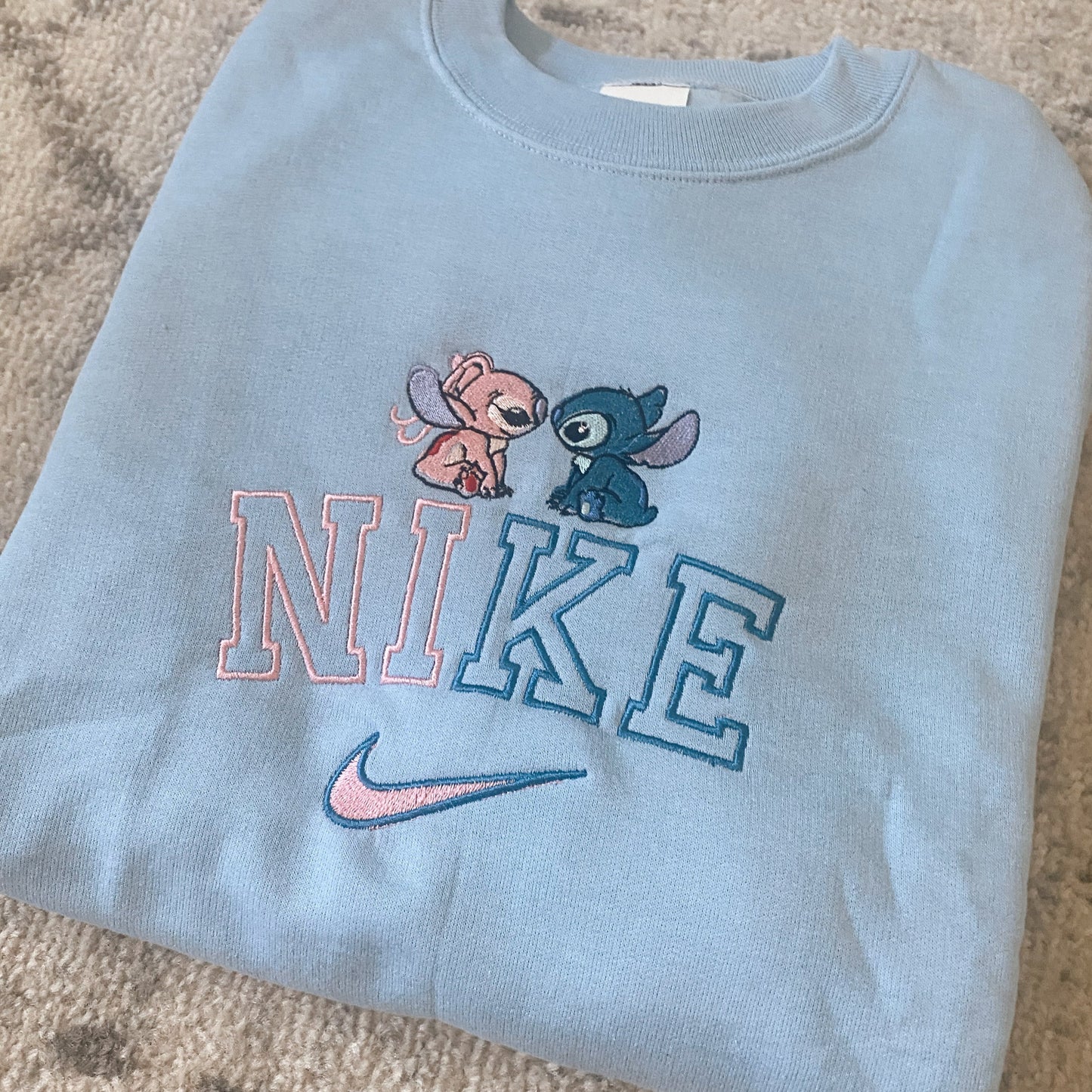 Alien Friends Embroidered Crewneck
