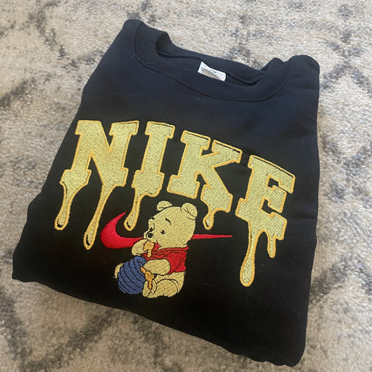 Silly Ole Bear Embroidered Crewneck