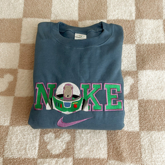 Space Ranger Embroidered Crewneck