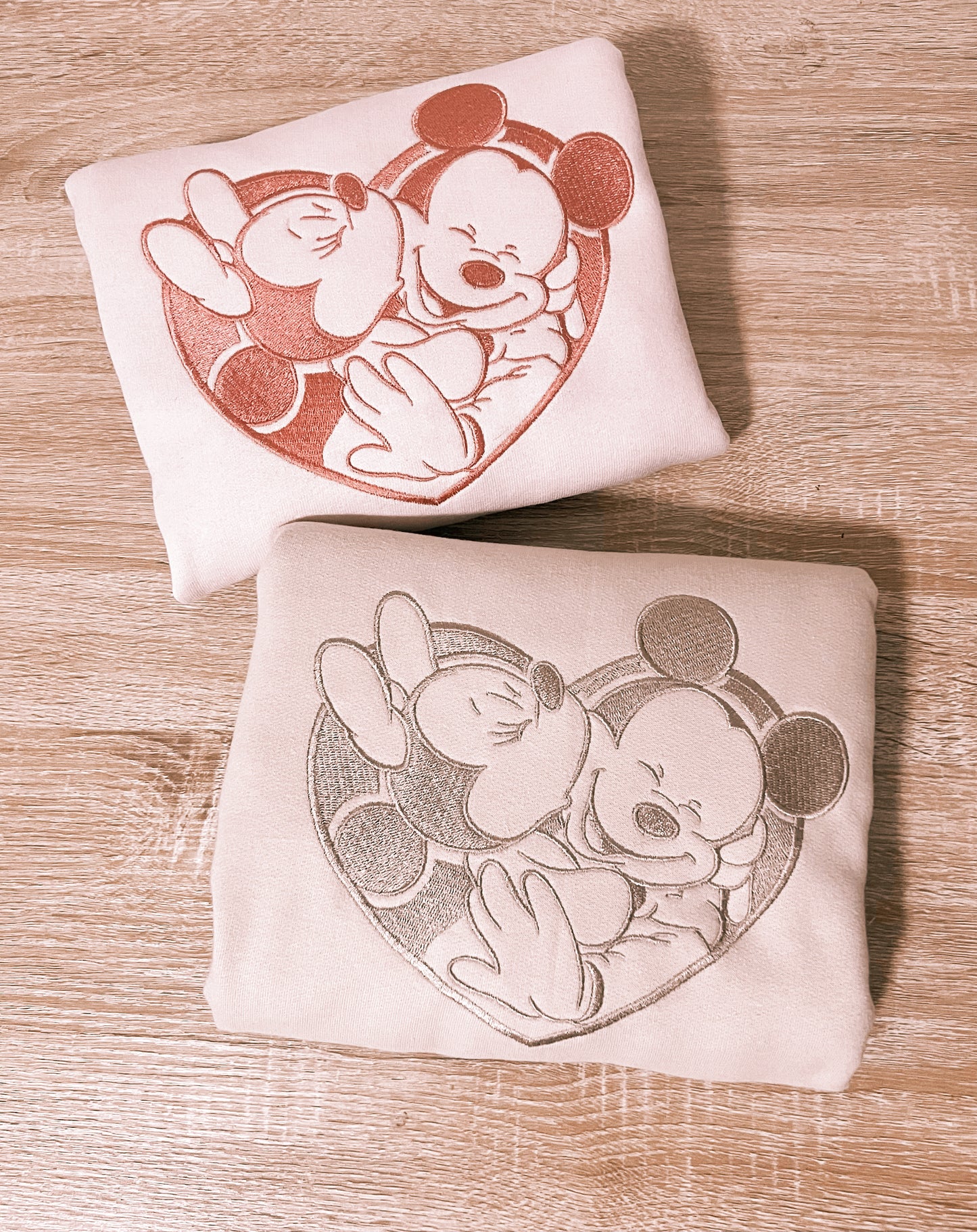 Valentine's Main Mice Love Embroidered Crewneck